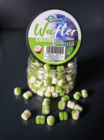 Momeli pentru cârlig - Salmon 20+ Wafters Cocos & Menta 6mm