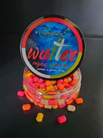 Momeli pentru cârlig - Salmon 20+ Wafters Somon & Fructe 6mm 23gr.