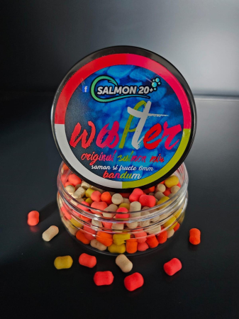 Momeli pentru cârlig - Salmon 20+ Wafters Somon & Fructe Bandum 6mm 23gr.