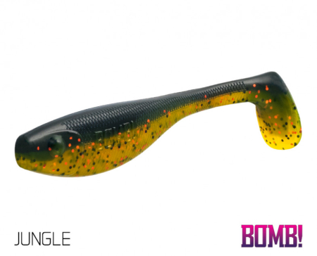 Gume & Shad - Shad Delphin Bomb Fatty Jungle 12cm 5buc./plic