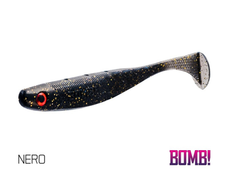 Gume & Shad - Shad Delphin Bomb Rippa Nero 10cm 5buc./plic