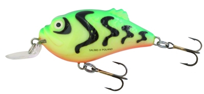 Voblere - Vobler Salmo Floating Boxer 4 SR Green Tiger 4.5cm 6gr. 0.5 - 1.5m