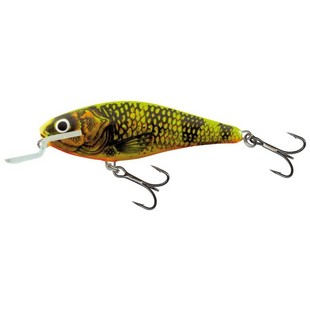 Voblere - Vobler Salmo Floating Executor 7 SR Gold Fluo Perch 7cm 8gr. 1 - 2m