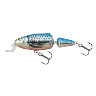 Voblere - Vobler Salmo Floating Friski 7 DR Silver Blue Orange 7cm 7gr. 1 - 1.5m Hook Size 8