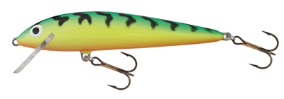 Voblere - Vobler Salmo Floating Minnow 7 Green Tiger 7cm 6gr. 1 - 1.5m
