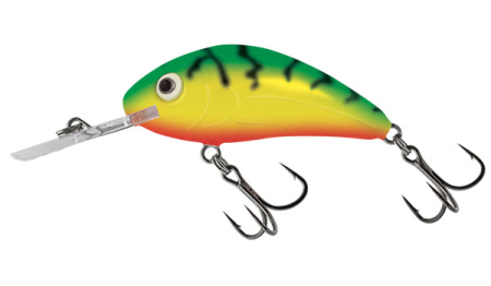 Voblere - Vobler Salmo Floating Rattlin' Hornet 4.5 SR Green Tiger 4.5cm 5.5gr. 0.7m