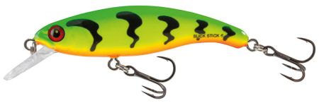 Voblere - Vobler Salmo Floating Slick Stick 6 Green Tiger 6cm 4.5gr. 0.5 - 1m