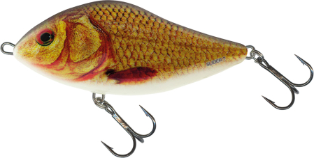 Voblere - Vobler Salmo Floating Slider 7 Super Natural Golden Crucian 7cm 17gr. 0.5  - 0.5m