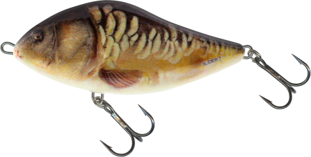 Voblere - Vobler Salmo Floating Slider 7 Super Natural Mirror Carp 7cm 17gr. 0.5  - 0.5m