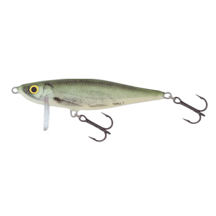 Voblere - Vobler Salmo Sinking Thrill 4 Oliv Bleak 4cm 4gr. Diving Depth: Variable Hook Size 12