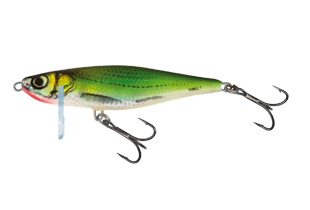 Voblere - Vobler Salmo Sinking Thrill 7 Emerald Fish 7cm 13gr. Trolling Variable Hook Size 8