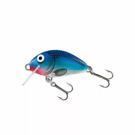 Voblere - Vobler Salmo Sinking Tiny 3 Holographic Blue Sky 3cm 2.5gr. 0.3 - 0.3m Hook Size 16