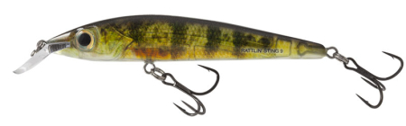Voblere - Vobler Salmo Suspending Rattlin' Sting 9 Real Yellow Perch 9cm 11gr. 1 - 2m