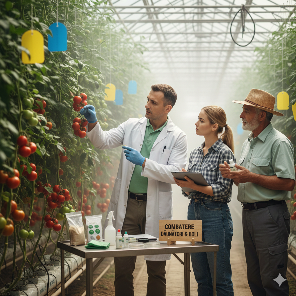 Combaterea Dăunătorilor și Bolilor la Legumele de Solar