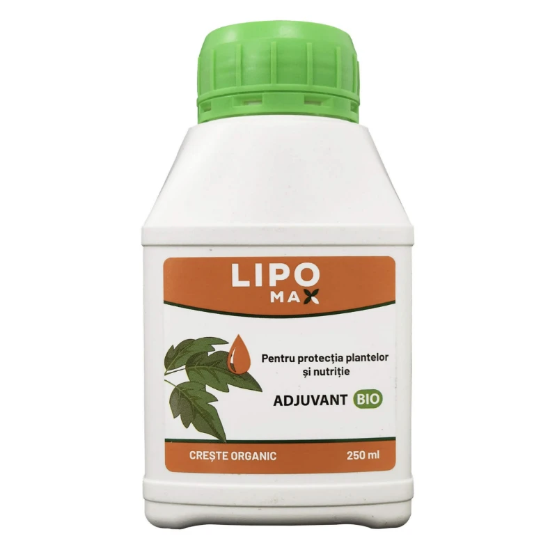 Produse - LIPOMAX® 250 ml – adjuvant biologic pentru protecția și hidratarea plantelor ecologice