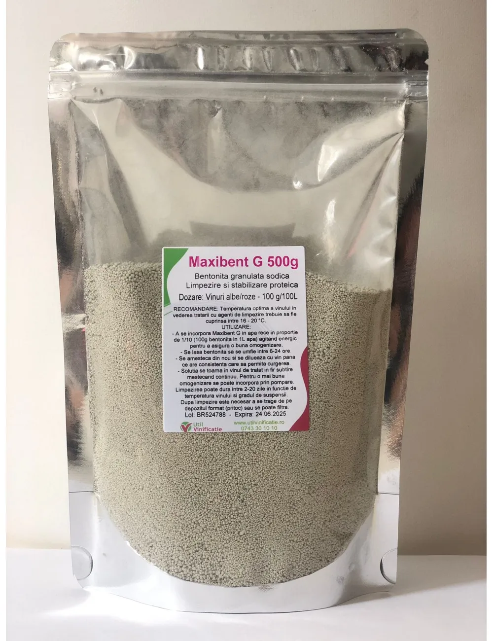 VITICULTURA SI VINIFICATIE - Bentonita pentru Limpezirea Vinului – Claritate și Stabilitate | FitoSmart