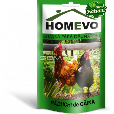 DAUNATORI - Deparazitar Păduchi de Găină 50g HOMEVO – Tratament Natural și Eficient pentru Păsări
