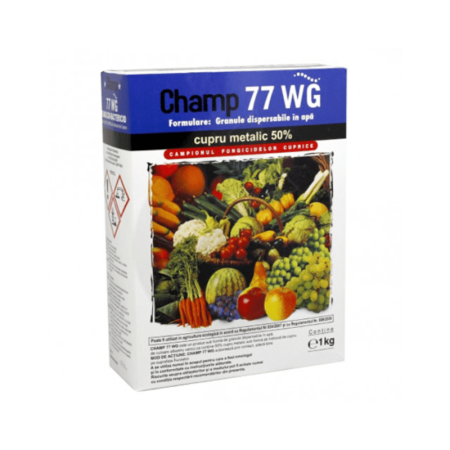 PESTICIDE - Champ 77 WG – fungicid cu cupru pentru viță de vie, pomi fructiferi și legume | FitoSmart