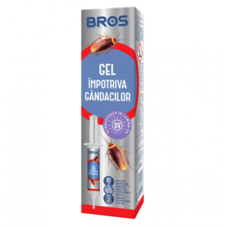 Casa - Bros Gel Împotriva Gândacilor 20 g – Gel fluorescent de lungă durată