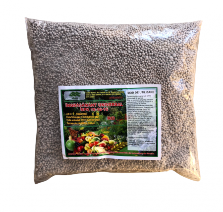 INGRASAMINTE - Îngrășământ complex NPK 15.15.15 5kg – FitoSmart pentru legume, flori și pomi fructiferi