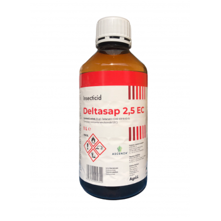 PESTICIDE - Deltasap 2,5 EC 1 L – Insecticid Concentrat pe Bază de Deltametrin