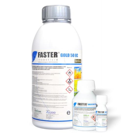 „Faster Gold 50 EC – Insecticid rapid pentru afide și dăunători | FitoSmart [1]