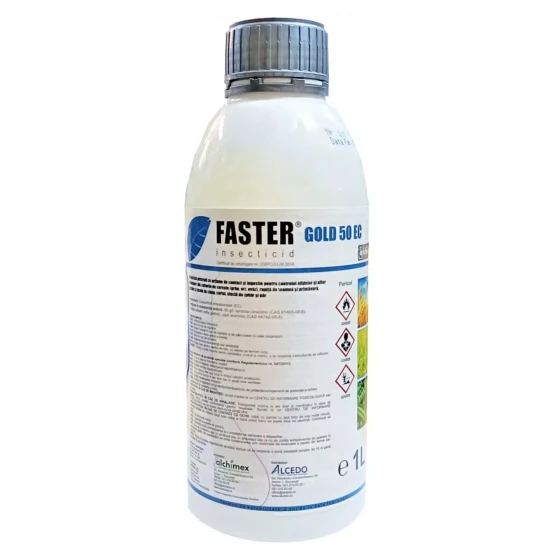 PESTICIDE - „Faster Gold 50 EC – Insecticid rapid pentru afide și dăunători | FitoSmart