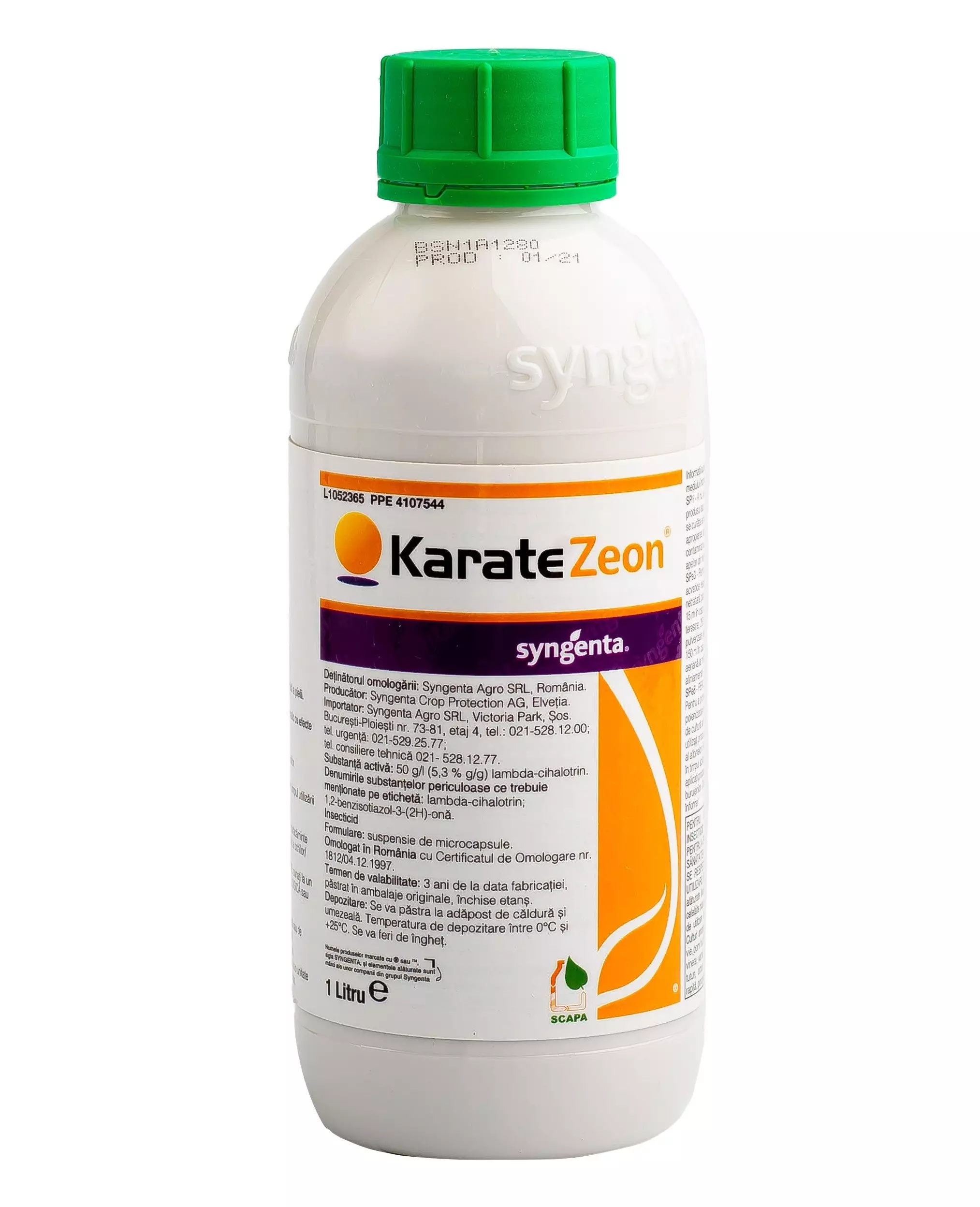 PESTICIDE - Insecticid Karate Zeon – Ambalaj Original Syngenta
