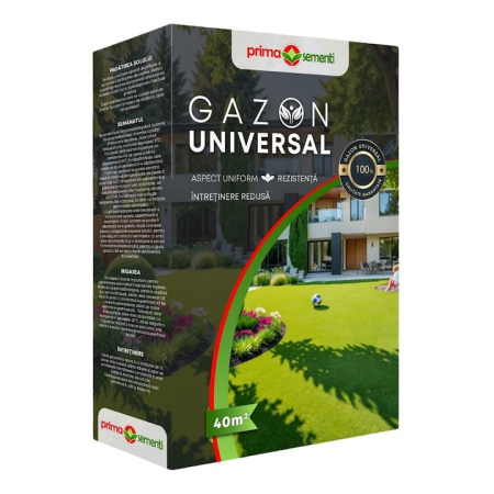 SEMINTE - Seminte Gazon Universal Prima Sementi 1kg – Gazon sănătos și uniform pentru grădina ta