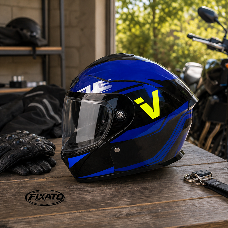 Casca Moto Scuter Flip-up Enduro ATV Cross FIXATO