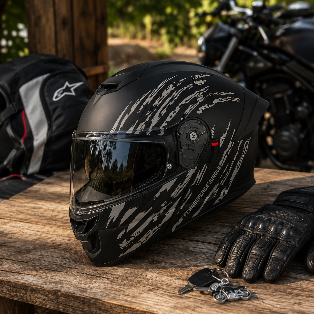 Casca Moto Scuter Flip up Enduro Cross ATV FIXATO Viper