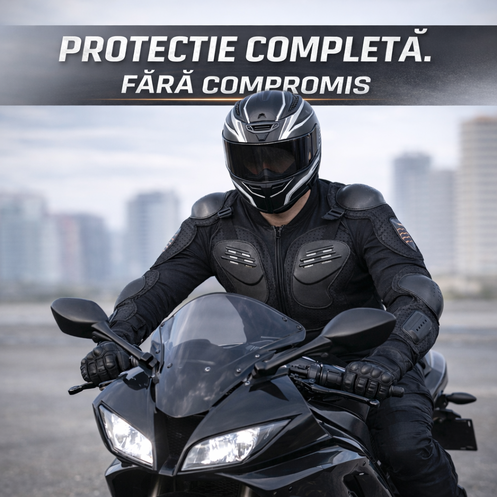 Armura de Protectie Moto FIXATO , Rezistenta, Ajustabila, Respirabila, Absorbtie a Socurilor, Pentru Moto, Scuter, Motocross, Ciclism, Skateboarding, Diverse marimi, negru, motociclist