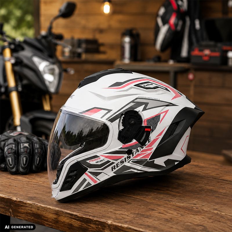 Casca Moto Scuter Full Face Integrala FIXATO Raptor