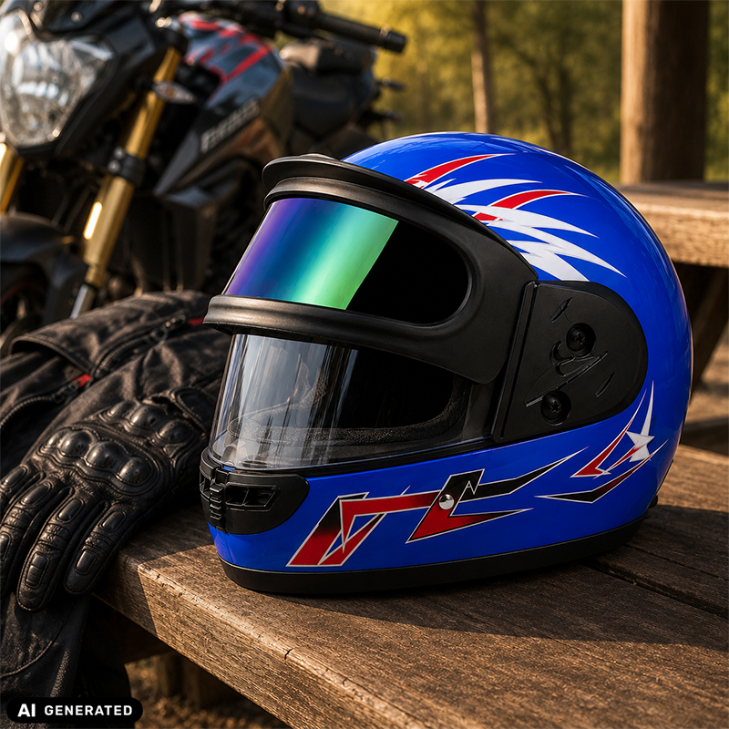 Casca Moto Scuter Full Face ATV Enduro Cross