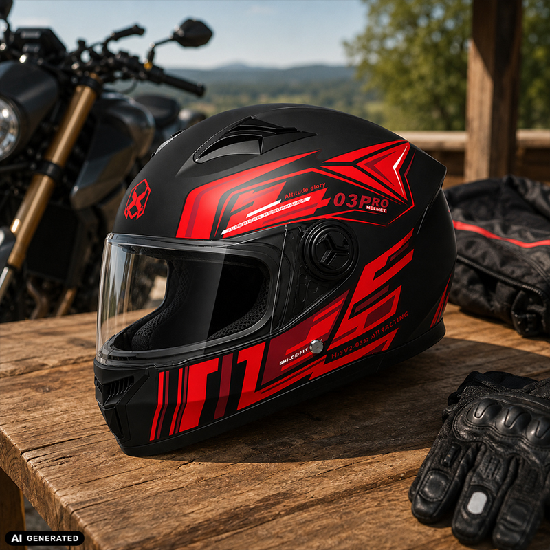 Casca Moto Scuter Integrala Full Face Flip up ATV ENDURO FIXATO