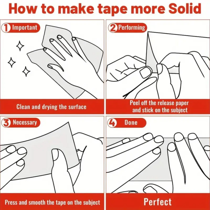 Banda reflectorizanta pentru biciclete, motociclete, masini, FIXATO, autoadeziva, rezistenta la apa, lungime 8m, Rosu [4]