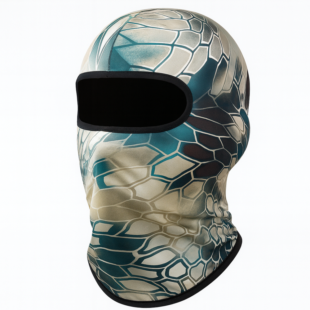 Cagula Camuflaj FIXATO, Unisex, Protectie UV, Material elastic, respirabil, Marime universala, Desert Sand [1]