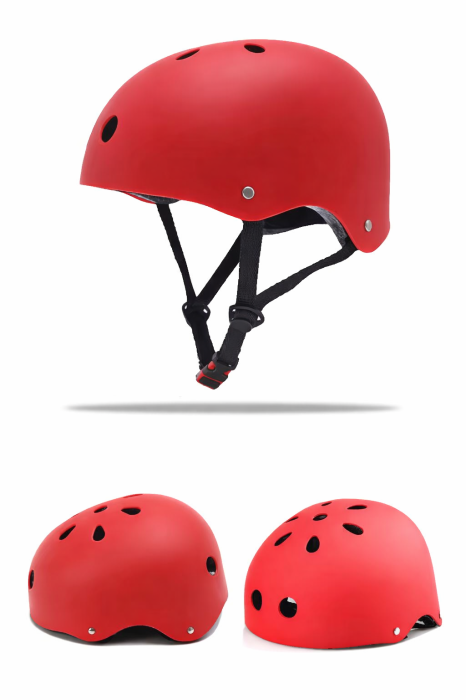 Casca de Protectie pentru Trotineta si Bicicleta, Ventilatie buna, Marime Reglabila, Ultra Usoara, Rosu [3]