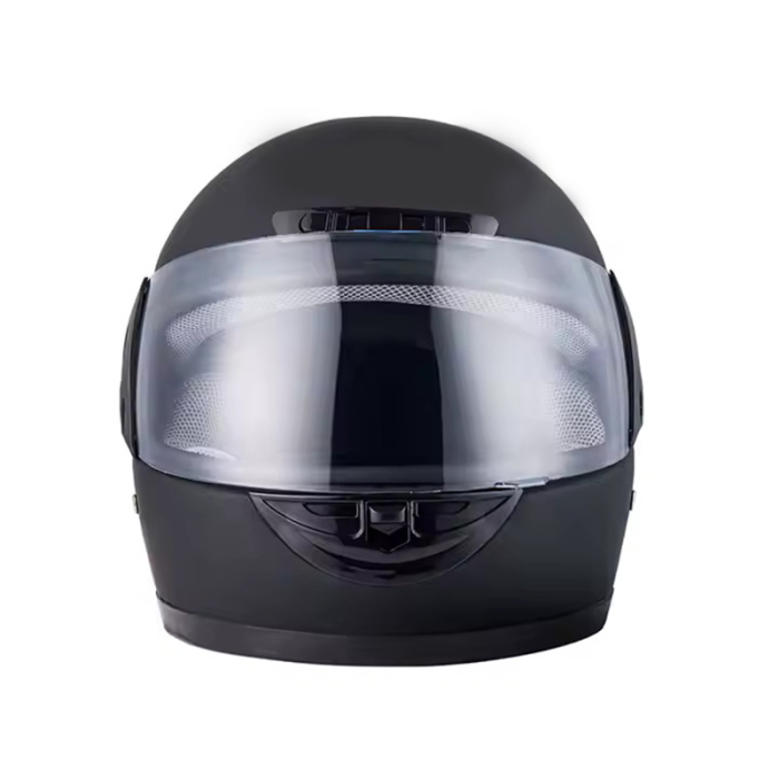 Casca moto/scuter Full face unisex, cu viziera, FIXATO, marime universala 58-62cm, neagra [2]