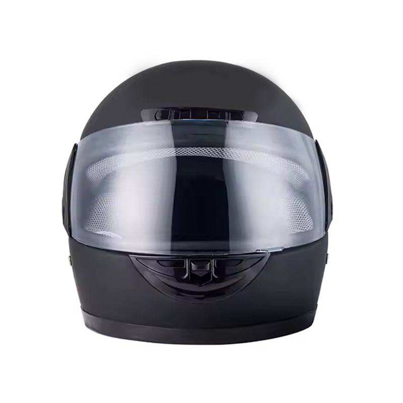 Casca moto/scuter Full face unisex, cu viziera, marime universala 56-62cm, neagra, FIXATO [5]