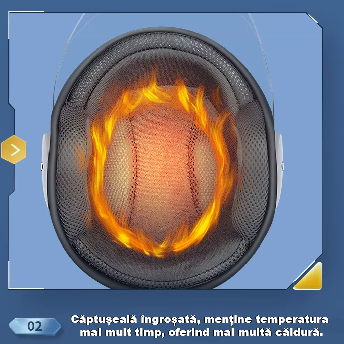 Casca moto/scuter unisex, cu vizor, marime universala 56-62cm, gri, FIXATO [4]