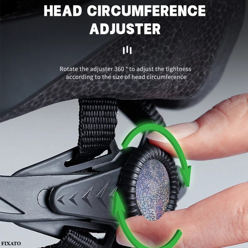 Casca Protectie Bicicleta, FIXATO, Cu LED lumina spate, Trei moduri luminoase, Viziera Detasabila, Aerodinamica, Dimensiune reglabila, Circumferinta 58-62, Mov [7]