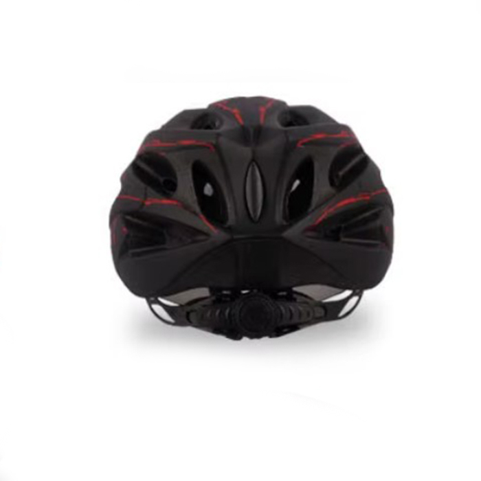 Casca protectie Bicicleta/Trotineta Electrica FIXATO, Viziera detasabila, Aerodinamica, Disipare buna a caldurii si Ventilatie eficienta, Dimensiune reglabila, Negru cu Rosu [3]
