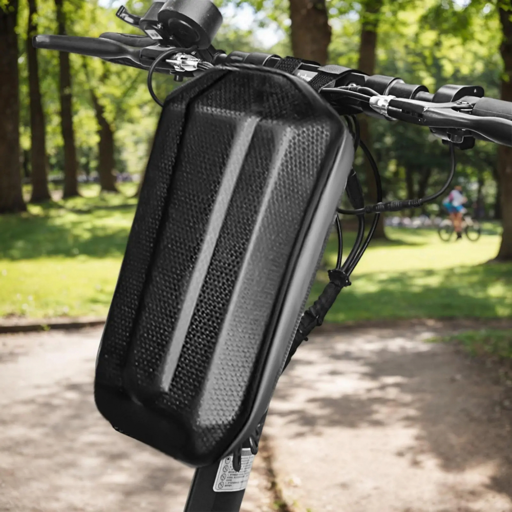 Geanta impermeabila Trotineta, FIXATO, material EVA, 4L, Negru [4]