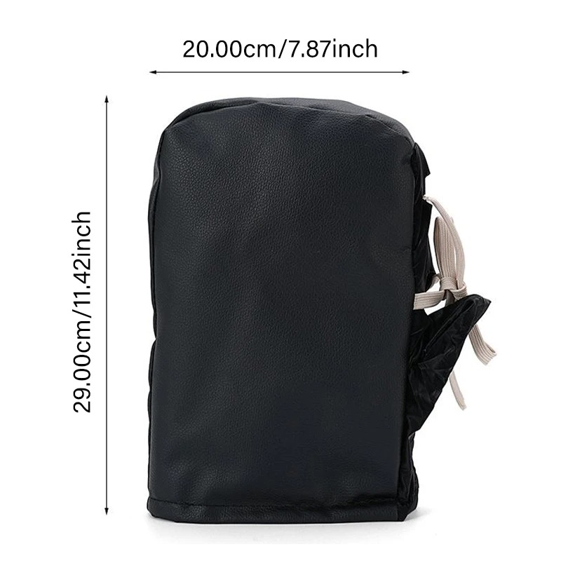 Manusi de ghidon pentru motocicleta/ scuter/ bicicleta impermeabile, unisex, captusite cu benzi reflectorizante FIXATO [5]