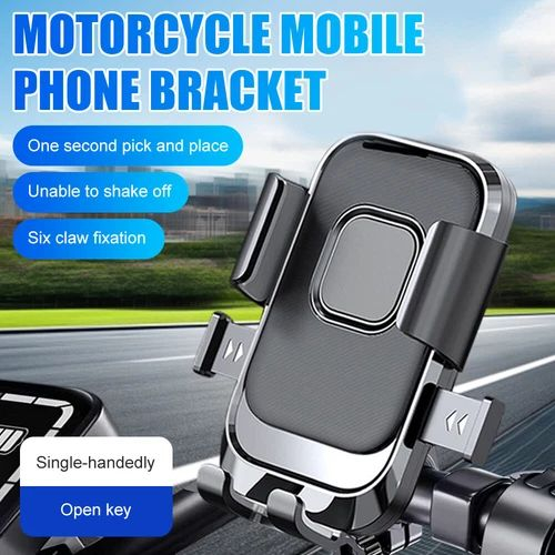 Suport telefon pentru moto, scuter, bicicleta, prindere pe ghidon, pentru navigatie GPS, FIXATO [3]