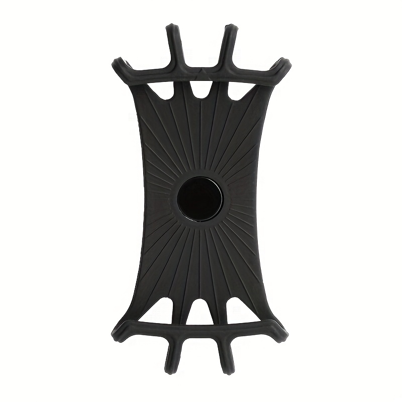 Suport telefon universal pentru bicicleta, FIXATO, rotativ 360°, montaj pe ghidon, silicon, compatibil bicicleta, scuter, carut, trotineta, Negru [9]