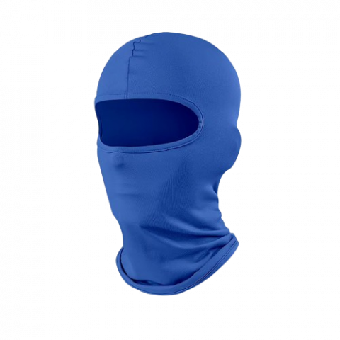 Cagule si bandane - Cagula Moto FIXATO, Unisex, Protectie UV, Material elastic, respirabil, Marime universala, Albastra