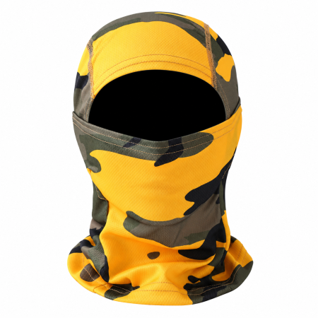 CAGULE - Cagula Tactica FIXATO, 6in1 Multifunctionala, Protectie UV, Material elastic, respirabil, Marime universala, Hazard Camo