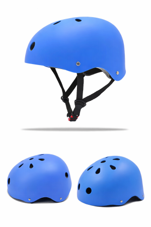 Casca de Protectie pentru Trotineta si Bicicleta, Ventilatie buna, Marime Reglabila, Ultra Usoara, Albastru [2]
